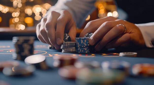 Speed Blackjack hand resolution and payout display on oristoto link interface
